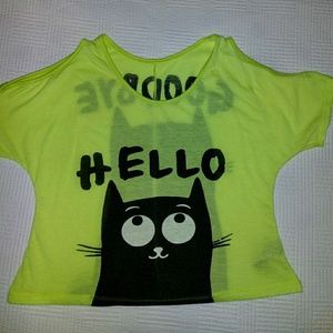 Cropped Graphic T-shirt